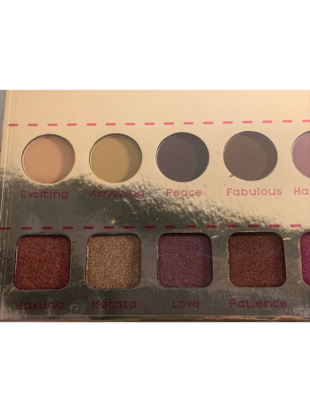 4 x Sensational Eyeshadow Palette 20 Color Blush Contour Matte & Shine